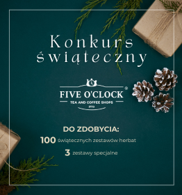 Świąteczny konkurs Five o’clock: Regulamin